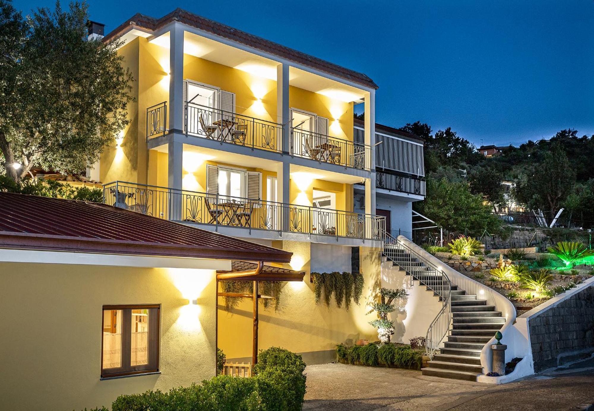 Casa La Cycas Villa Massa Lubrense Buitenkant foto